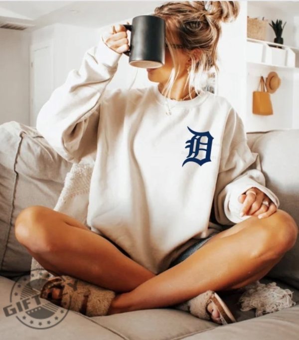 Detroit Tigers Sweatshirt Detroit Tshirt Mlb Hoodie Baseball Shirt giftyzy 1