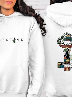 Palestine Protest Shirt Palestine Hoodie Palestine Sweatshirt Shirt Palestinian Keffiyeh Shirt Palestine Sweater Stand With Palestine Unique revetee 7