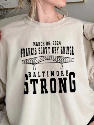 Francis Scott Key Bridge Collapse Shirt Francis Key Bridge Collapse Shirt Key Bridge Collapse Shirt Baltimore Bridge Collapse Shirt Unique revetee 2