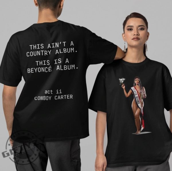 Beyonce Cowboy Carter Shirt Beyince Vinyl Art Hoodie Act Ii Country Music Tshirt Beyonce Gift giftyzy 2