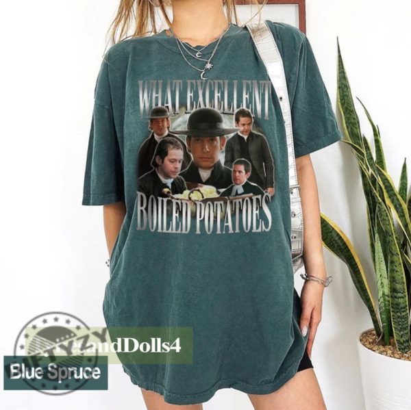 Retro Boiled Potatoes Shirt Jane Austen Sweatshirt Pride And Prejudice Tshirt Bookish Hoodie Book Lovers Shirt giftyzy 2