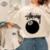 Stussy 8 Ball Shirt Beefy T Ball 8 Pool Shirt Billiard Inspiration Shirt Stussy 8 Ball Sweatshirt Stussy 8 Ball Hoodie Unique revetee 3