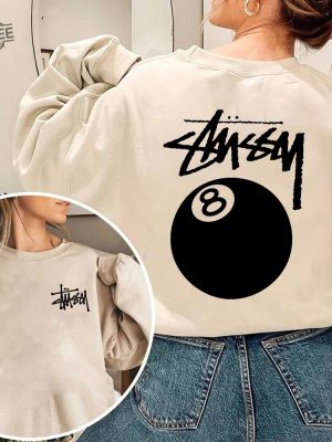 Stussy 8 Ball Shirt Beefy T Ball 8 Pool Shirt Billiard Inspiration Shirt Stussy 8 Ball Sweatshirt Stussy 8 Ball Hoodie Unique revetee 3