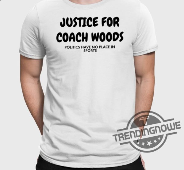 Justice For Coach Woods Shirt trendingnowe 1