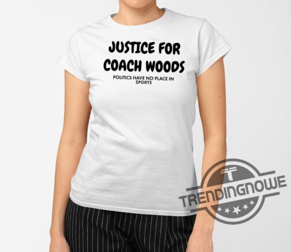 Justice For Coach Woods Shirt trendingnowe 2