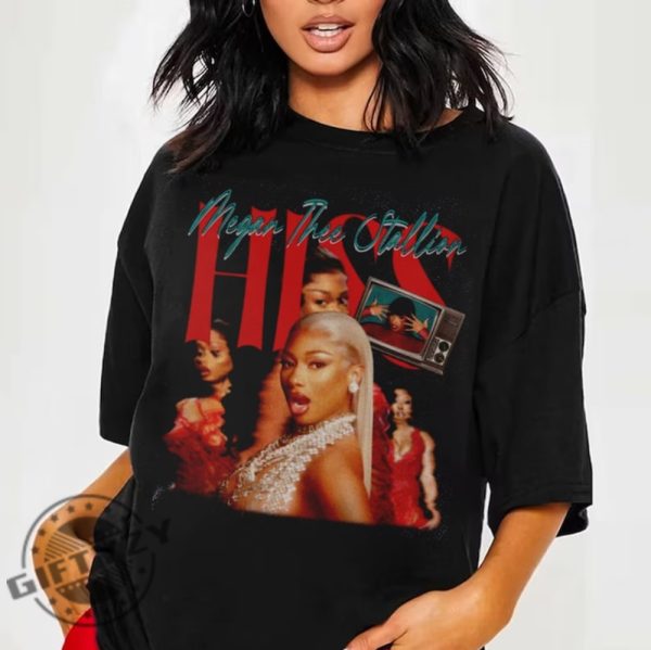 Megan Thee Stallion Hiss 90S Shirt Bootleg Rapper Retro Megan Thee Stalions Gift For Man And Woman Shirt giftyzy 1