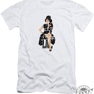 Amy Winehouse Typography Art Tshirt giftyzy 1 1