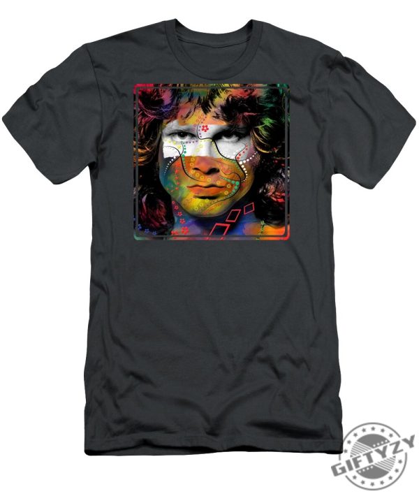 Jim Morrison Tshirt giftyzy 1