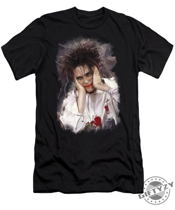Robert Smith The Cure 2 Tshirt giftyzy 1