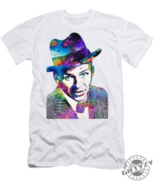 Old Blue Eyes Frank Sinatra Tribute Tshirt giftyzy 1 1