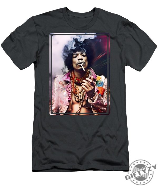 Jimi Hendrix Portrait 3 Tshirt giftyzy 1