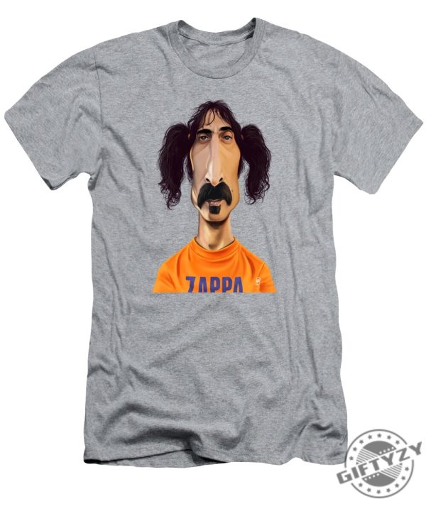 Celebrity Sunday Frank Zappa Tshirt giftyzy 1