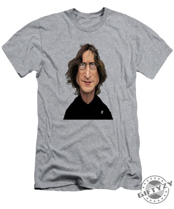 Celebrity Sunday John Lennon Tshirt giftyzy 1