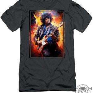Jimi Hendrix Painting Tshirt giftyzy 1 1