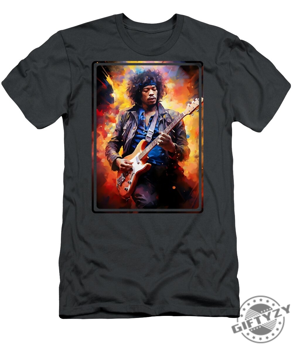 Jimi Hendrix Painting Tshirt
