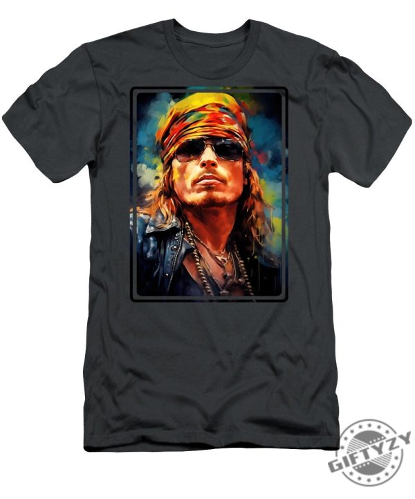 Axl Rose Painting 2 Tshirt giftyzy 1