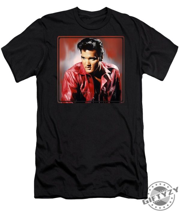 Elvis Presley Portrait Tshirt giftyzy 1