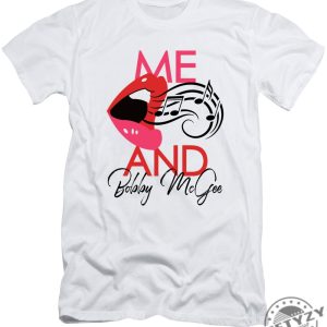Me And Bobby Mcgee Pop Art Lips Tshirt giftyzy 1 1