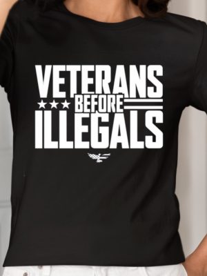 Veterans Before Illegals Shirt Veterans Before Illegals Tee Shirt Veterans Before Illegals T Shirt Hoodie revetee 2