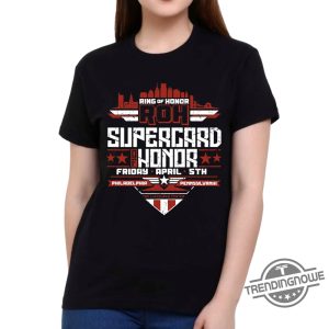 Roh Supercard Of Honor 2024 Event Tshirt trendingnowe 1 1