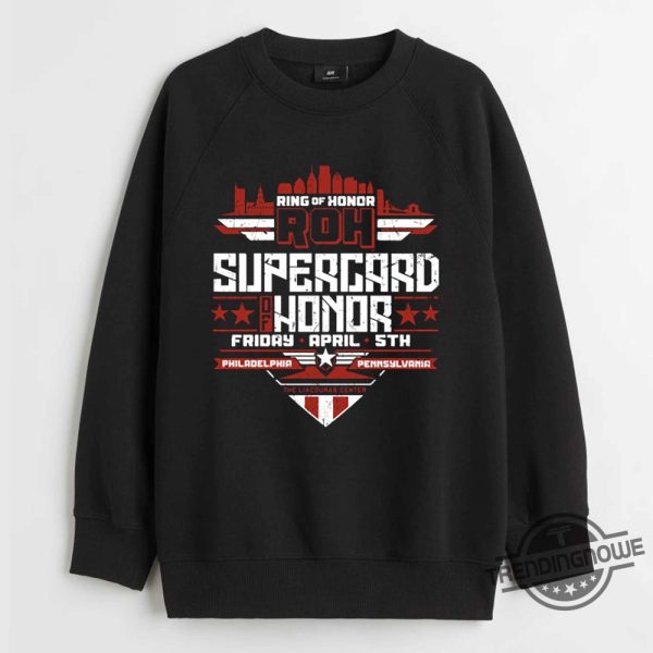Roh Supercard Of Honor 2024 Event Tshirt trendingnowe 1 3
