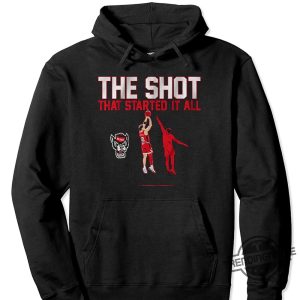 Nc State Basketball Michael Oconnell The Shot That Started It All Shirt trendingnowe 1 2