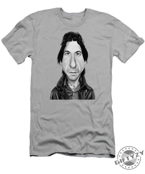 Celebrity Sunday Leonard Cohen Tshirt giftyzy 1