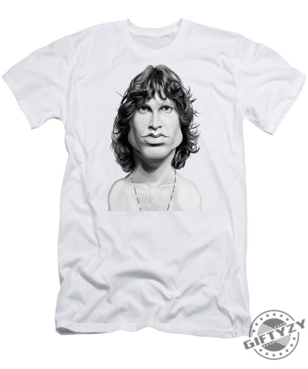 Celebrity Sunday Jim Morrison Tshirt giftyzy 1
