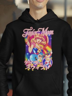 Taylor Moon Anime Cartoon Swift Shirt Taylor Moon Anime Cartoon Swift Hoodie Taylor Moon Anime Cartoon Swift Sweatshirt revetee 3