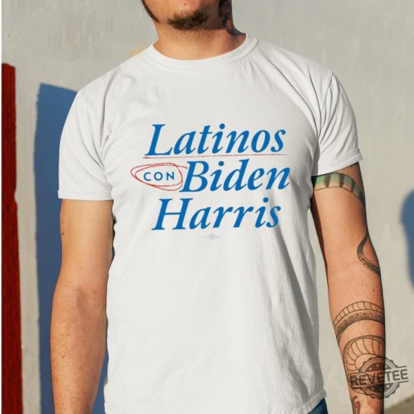 Latinos Con Biden Harris Shirt Latinos Con Biden Harris Tee Shirt Latinos Con Biden Harris Hoodie Latinos Con Biden Harris Sweatshirt revetee 1