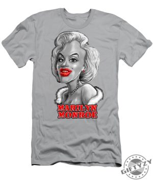 Marilyn Monroe Caricature Tshirt giftyzy 1 1