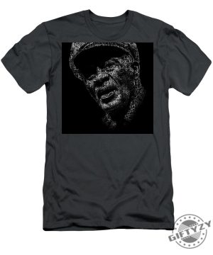 Old Chuck Berry Text Portrait Typographic Face Poster With The Name Of Chuck Berry Albums Tshirt giftyzy 1 1