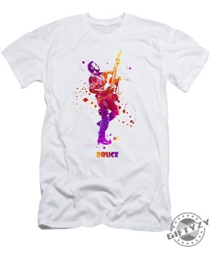 Bruce Springsteen The Boss Watercolor Splatter 07 Tshirt giftyzy 1 1