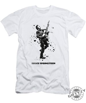 Bruce Springsteen Black And White Watercolor 06 Tshirt giftyzy 1 1