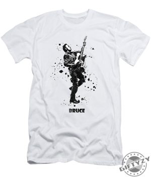 Bruce Springsteen Black And White Watercolor 07 Tshirt giftyzy 1 1