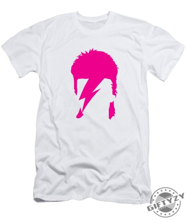 David Bowie Rebel Rebel 1 Pink Tshirt giftyzy 1