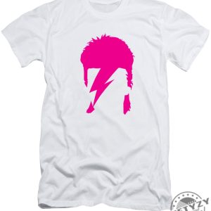 David Bowie Rebel Rebel 1 Pink Tshirt giftyzy 1 1