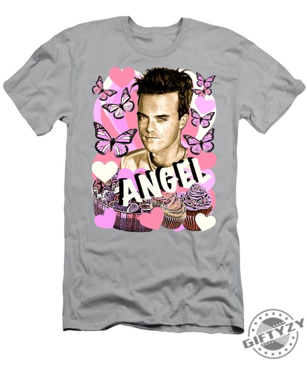 Angel Cupcake Tshirt giftyzy 1