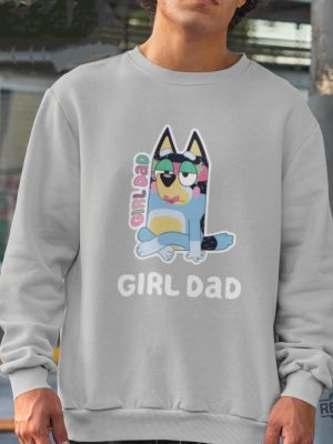 Girl Dad Cartoon Shirt Girl Dad Cartoon Hoodie Girl Dad Cartoon Tee Shirt Girl Dad Cartoon Sweatshirt Unique revetee 3