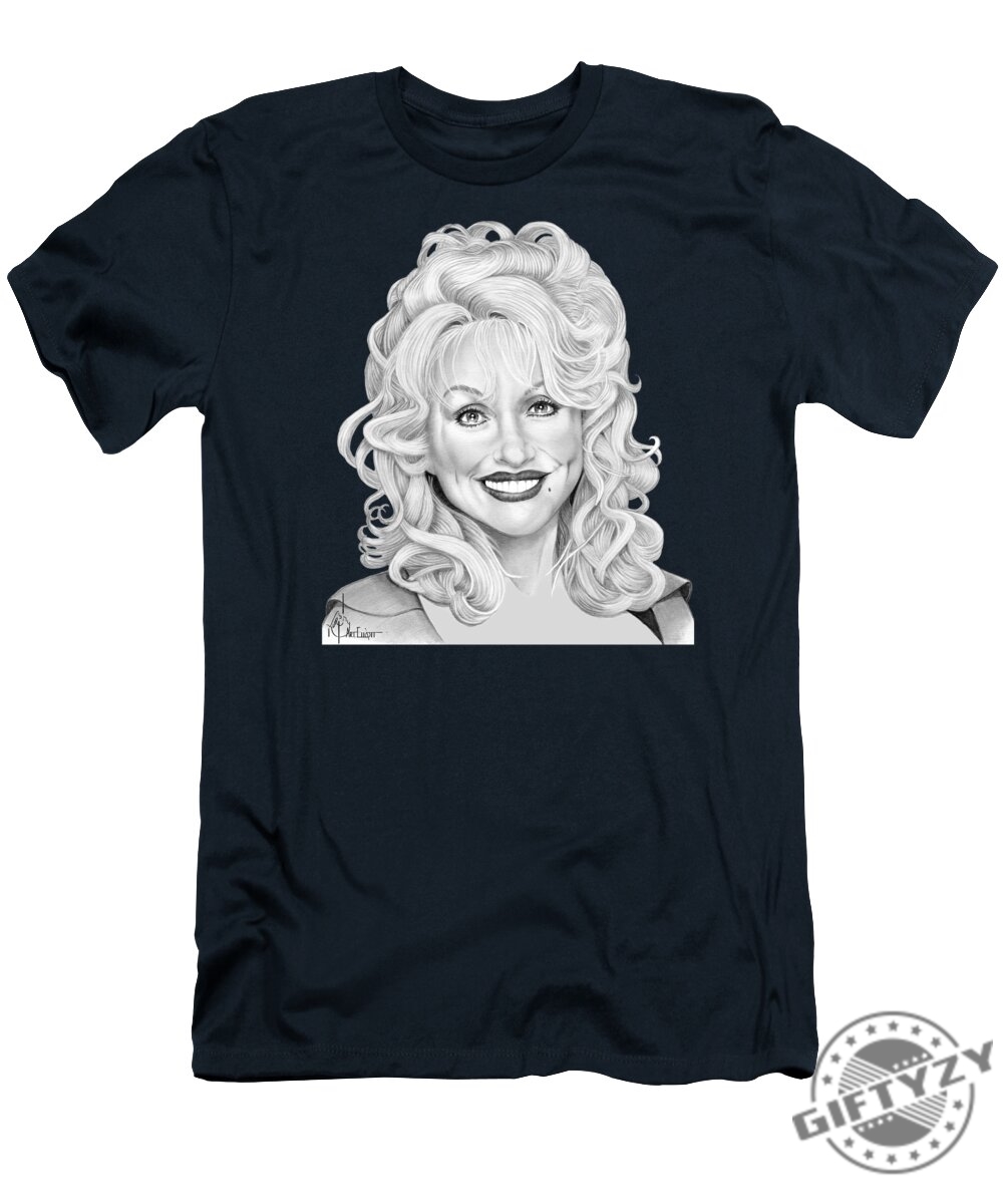 Dolly Parton Drawing Tshirt