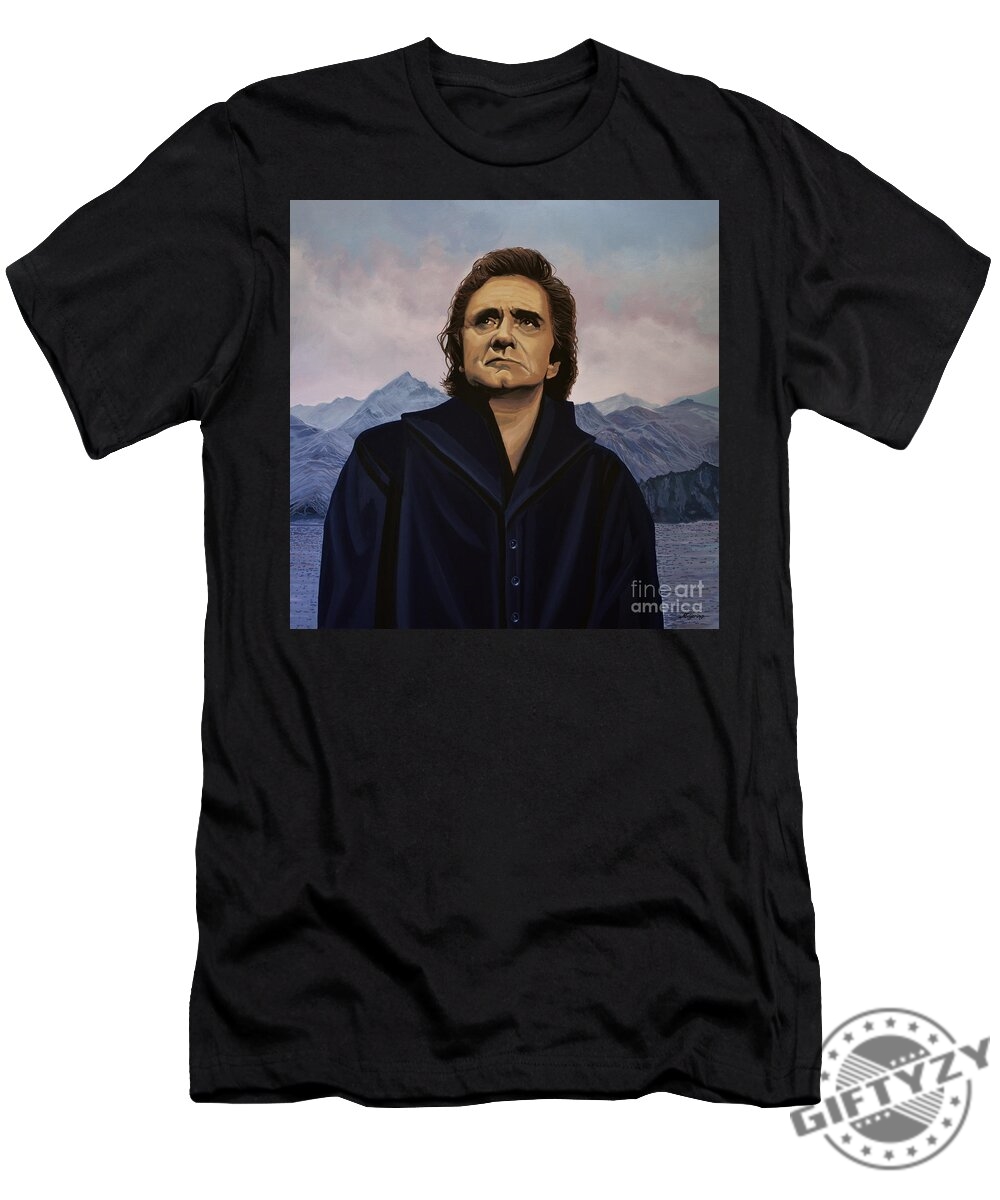 Johnny Cash Painting Tshirt