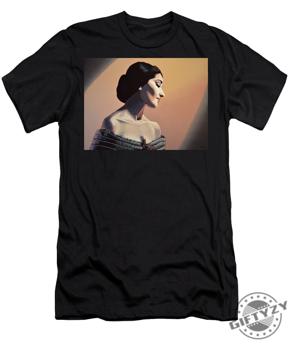 Maria Callas Painting Tshirt