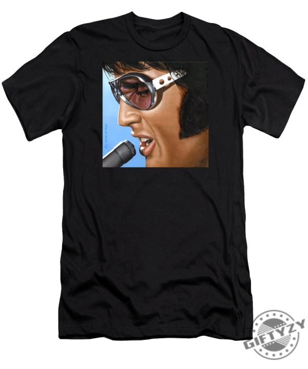 Elvis 24 1970 Tshirt giftyzy 1