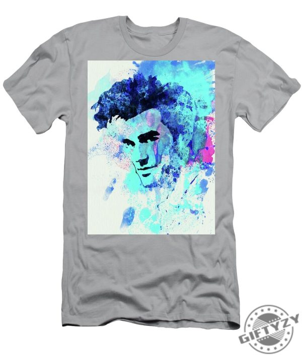 Legendary Morrissey Watercolor Tshirt giftyzy 1