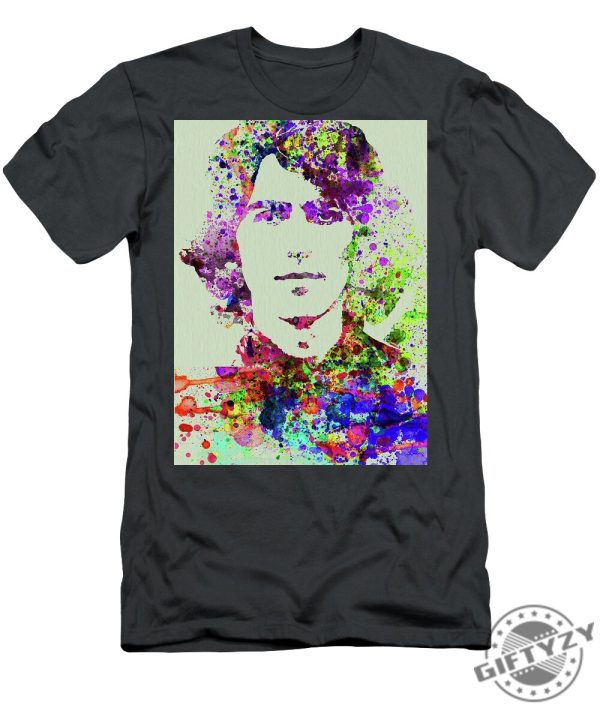 Legendary George Harrison Watercolor Ii Tshirt giftyzy 1