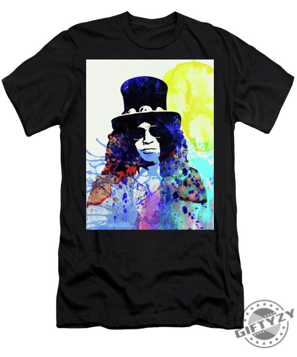 Legendary Slash Watercolor I Tshirt giftyzy 1