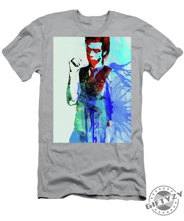 Legendary Nick Cave Watercolor Tshirt giftyzy 1