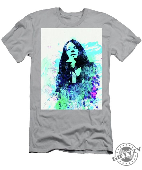 Legendary Janis Joplin Watercolor Ii Tshirt giftyzy 1