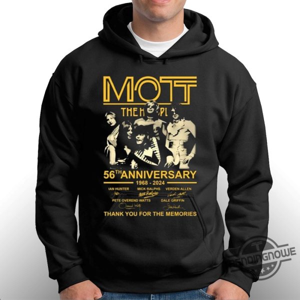 Mott The Hoople 56Th Anniversary 19682024 Thank You For The Memories Tshirt trendingnowe 1 2