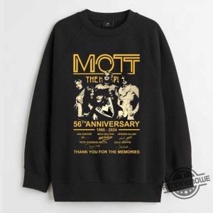 Mott The Hoople 56Th Anniversary 19682024 Thank You For The Memories Tshirt trendingnowe 1 3